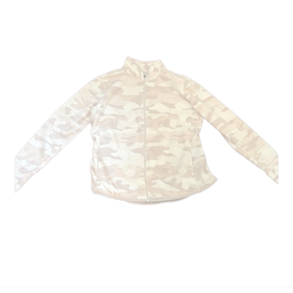 Old Navy Active Pink Camouflage Zip Jacket - Picture 1 of 9